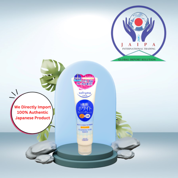 Softymo Medicinal Cleansing Foam【White】190g / make-up remover & face wash foam